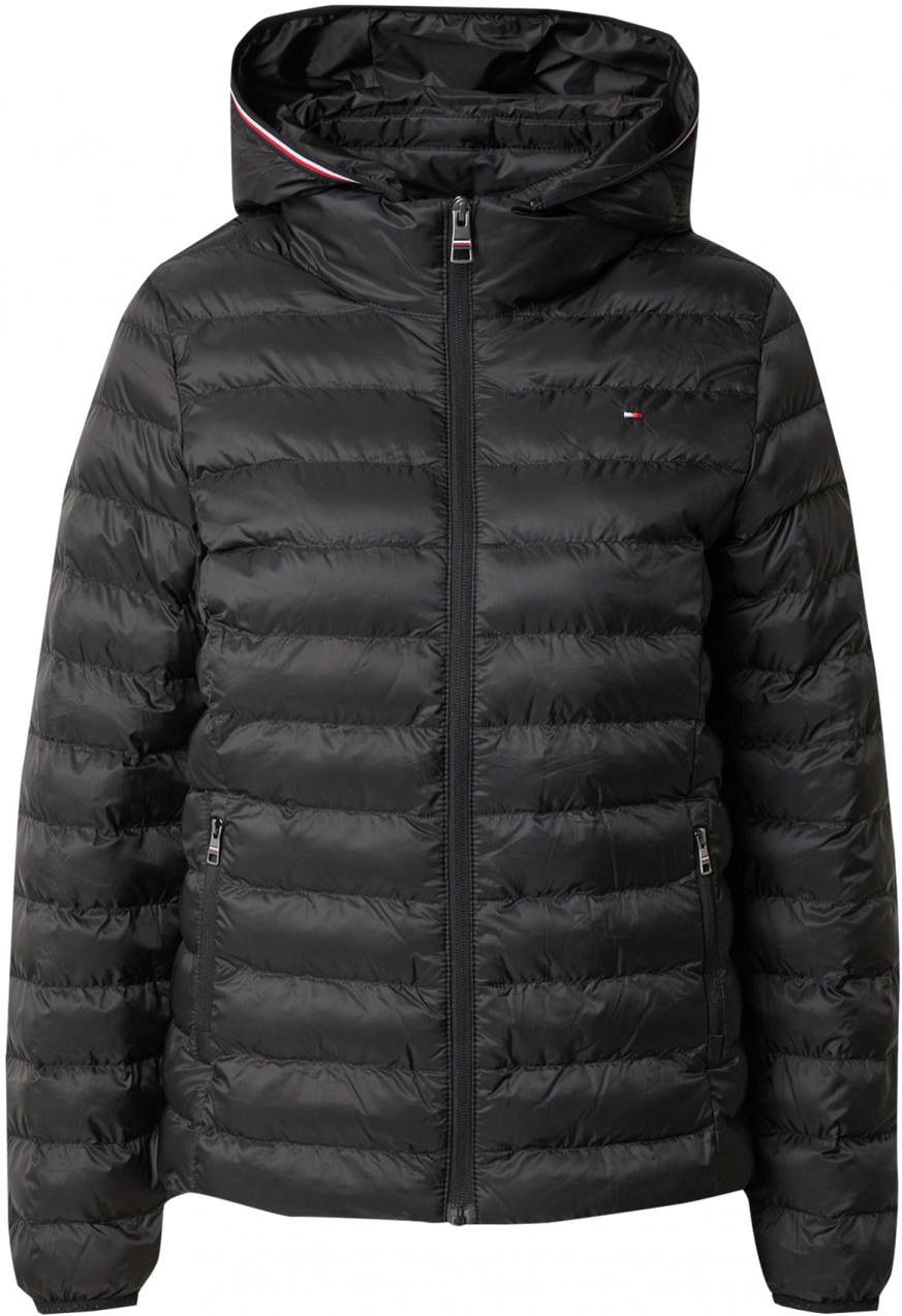TOMMY HILFIGER Prechodná bunda  námornícka modrá / červená / čierna / biela