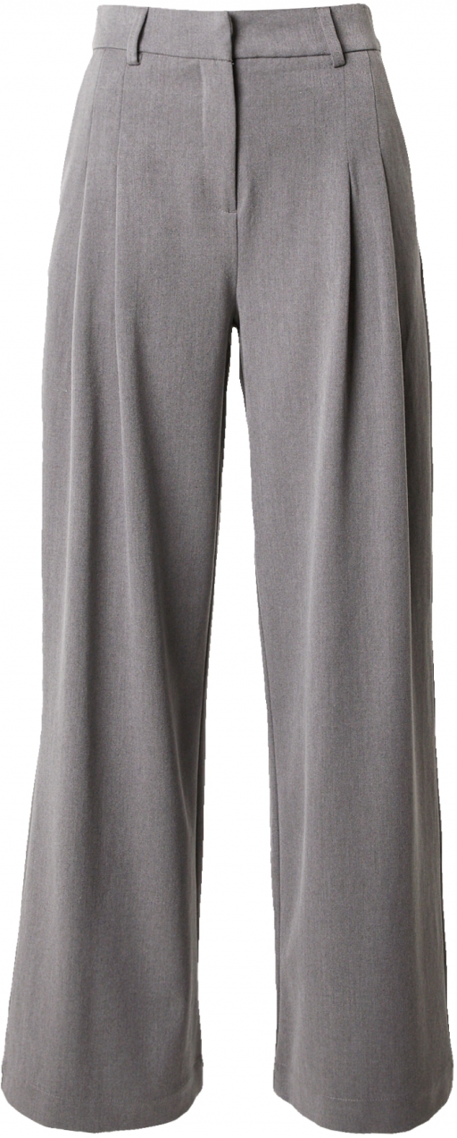 MSCH COPENHAGEN Plisované nohavice 'Henrika'  sivá