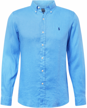 Polo Ralph Lauren Košeľa  námornícka modrá / neónovo modrá