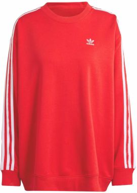 ADIDAS ORIGINALS Mikina  červená / biela