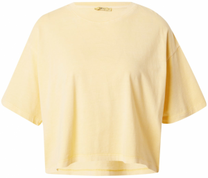 LTB Tričko 'Lelole'  pastelovo žltá