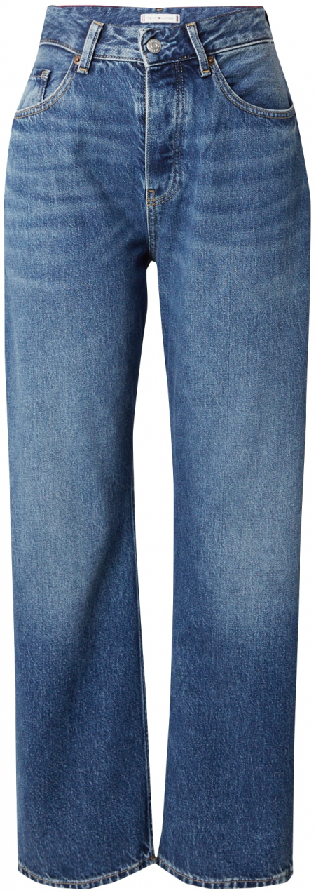 TOMMY HILFIGER Džínsy  modrá denim / hnedá