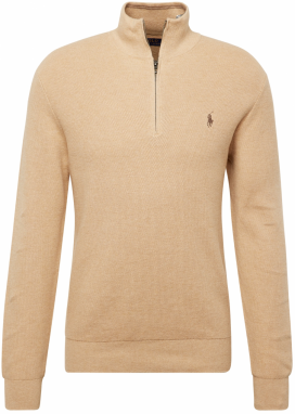 Polo Ralph Lauren Sveter  farba ťavej srsti