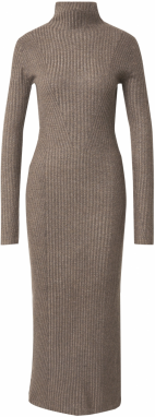 TOPSHOP Pletené šaty  tmavosivá