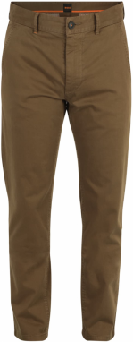 BOSS Orange Chino nohavice  kaki