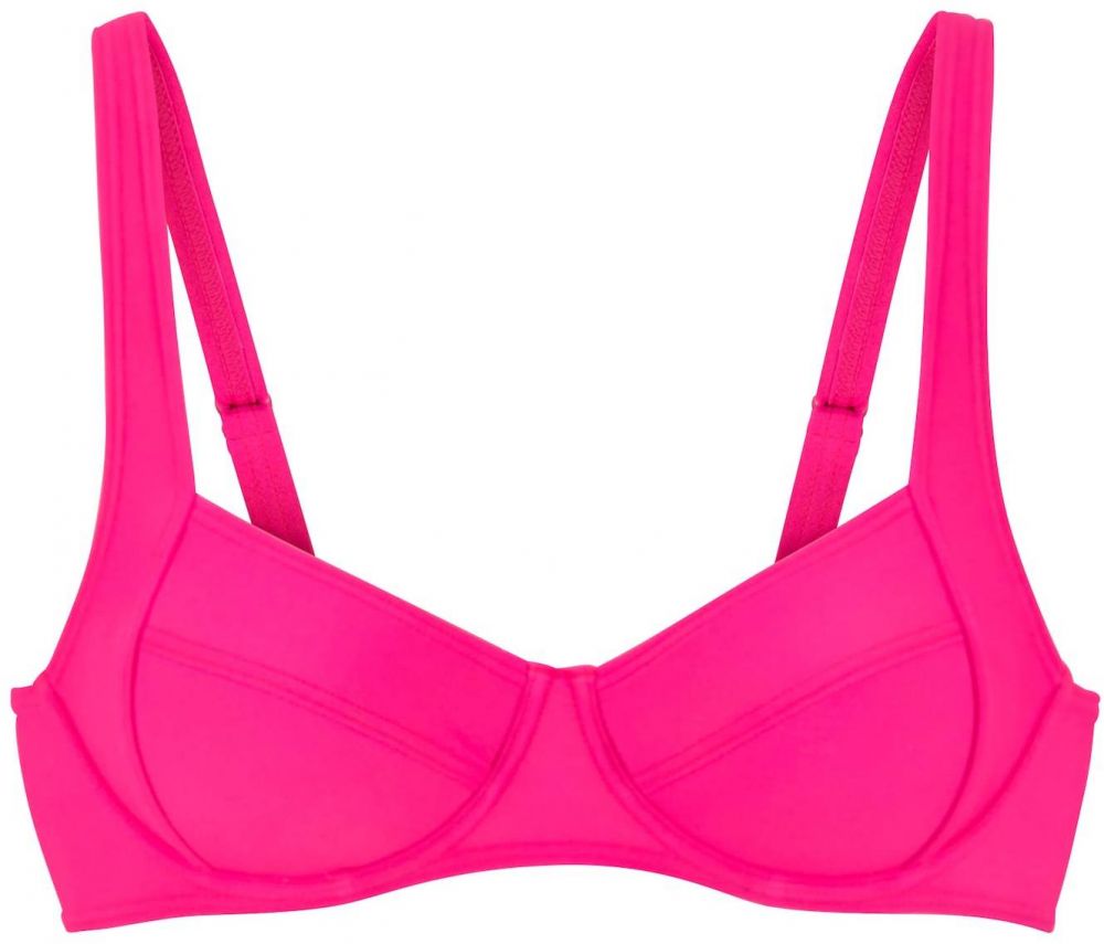 LASCANA Bikinový top 'Lolo'  neónovo ružová