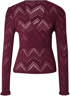 ONLY Blúzka 'JO'  vínovo červená