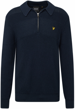 Lyle & Scott Sveter  námornícka modrá / žltá / čierna