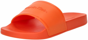 Calvin Klein Šľapky  oranžovo červená