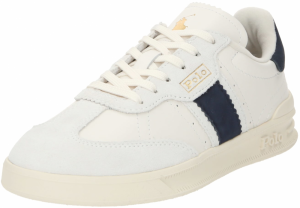 Polo Ralph Lauren Nízke tenisky 'HTR AERA'  námornícka modrá / zlatá / šedobiela