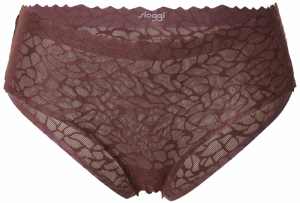 SLOGGI Nohavičky 'Zero Feel Lace 2.0'  čokoládová