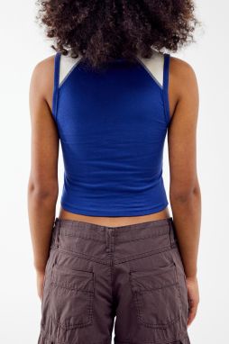 BDG Urban Outfitters Top  krémová / kráľovská modrá