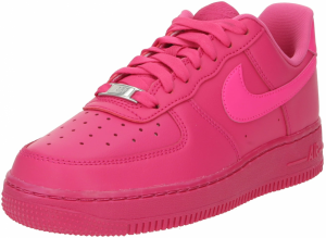 Nike Sportswear Nízke tenisky 'AIR FORCE 1 07'  ružová / neónovo ružová