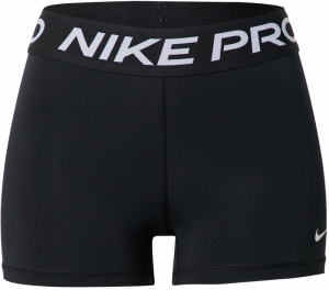 NIKE Športové nohavice 'Pro'  čierna / biela