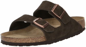 BIRKENSTOCK Šľapky 'Arizona'  tmavohnedá