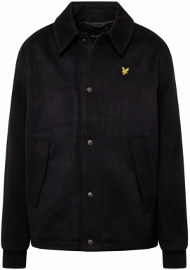 Lyle & Scott Prechodná bunda  žltá / čierna / strieborná / biela