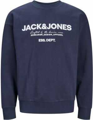 JACK & JONES Mikina 'Gale'  námornícka modrá / biela