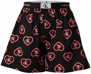 Calvin Klein Underwear Pyžamové nohavice  ružová / čierna / biela