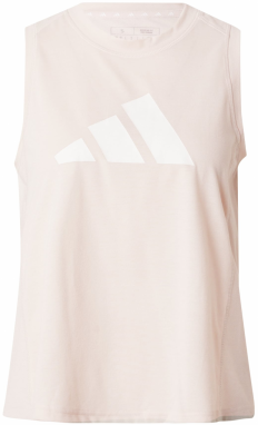 ADIDAS PERFORMANCE Funkčné tričko  pastelovo fialová / biela