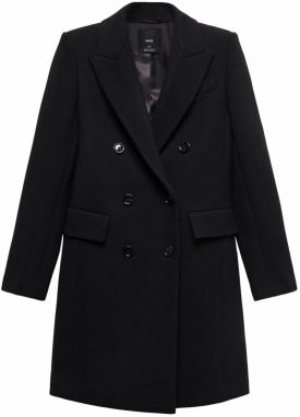 MANGO Prechodný kabát 'Dali'  čierna