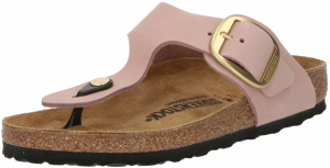 BIRKENSTOCK Žabky 'Gizeh Lenb'  zlatá / rosé / čierna