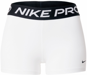 NIKE Športové nohavice 'Pro'  čierna / biela