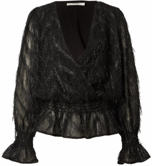 Summum Blúzka  čierna / strieborná