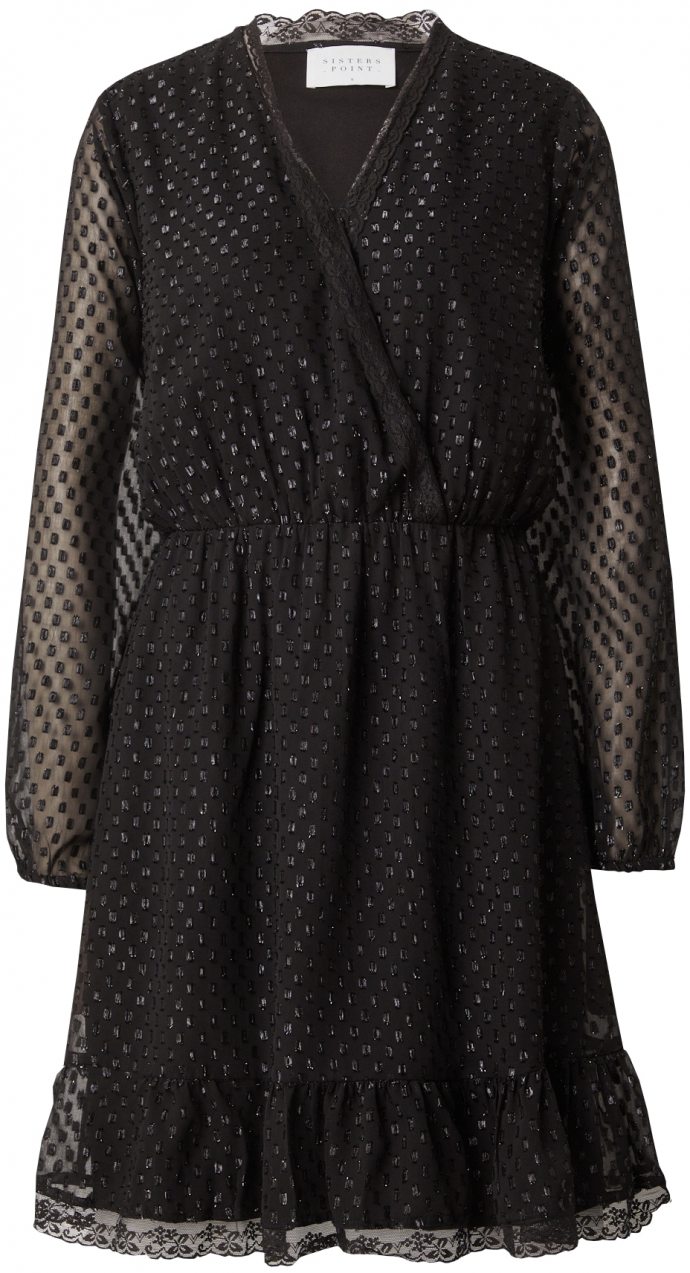 SISTERS POINT Šaty 'UZA'  čierna
