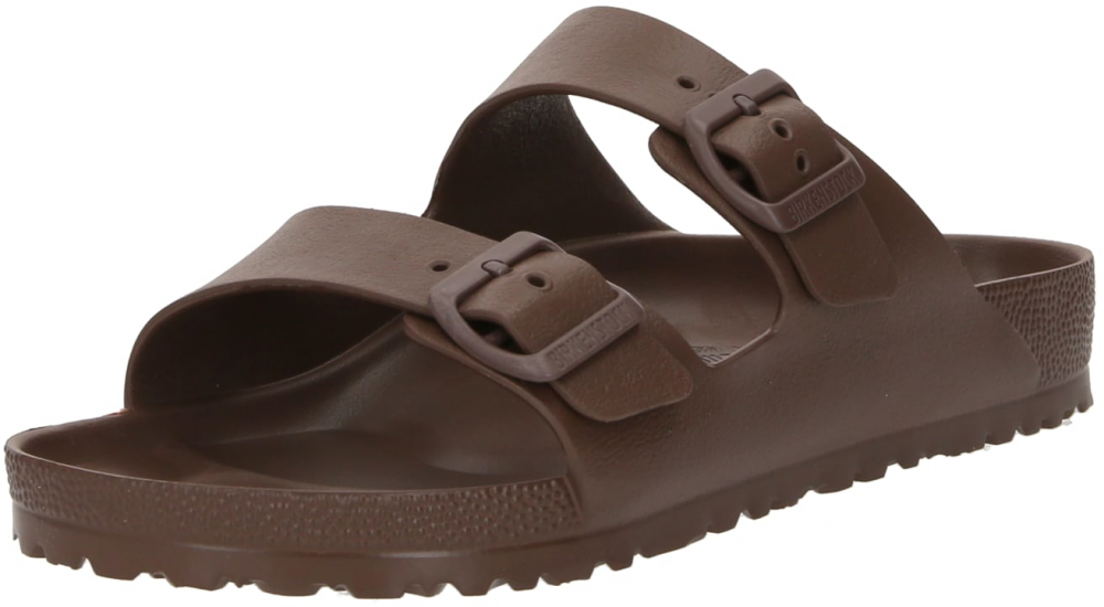 BIRKENSTOCK Šľapky 'Arizona'  tmavohnedá