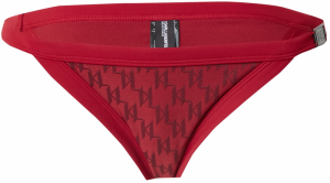 Karl Lagerfeld Bikinové nohavičky  karmínovo červená / ohnivo červená