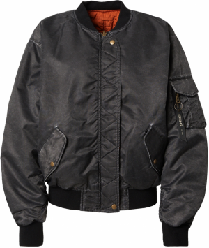 BDG Urban Outfitters Prechodná bunda  homárová / čierna
