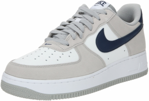 Nike Sportswear Nízke tenisky 'Air Force 1'  námornícka modrá / sivobéžová / biela