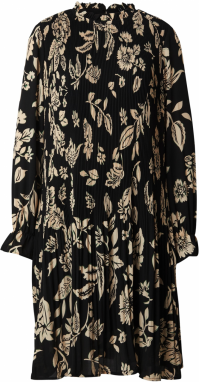 VERO MODA Šaty 'DORIT'  béžová / čierna