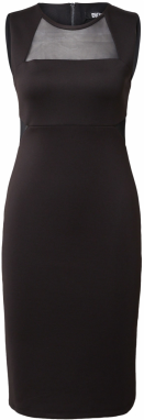DKNY Puzdrové šaty  čierna