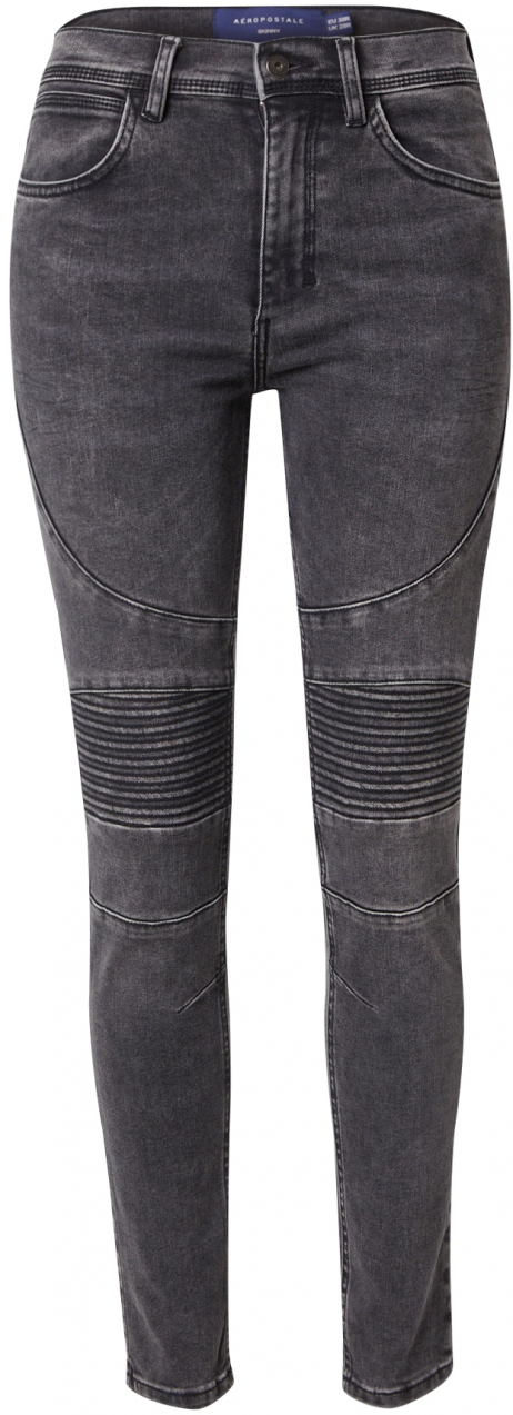 AÉROPOSTALE Džínsy  čierny denim