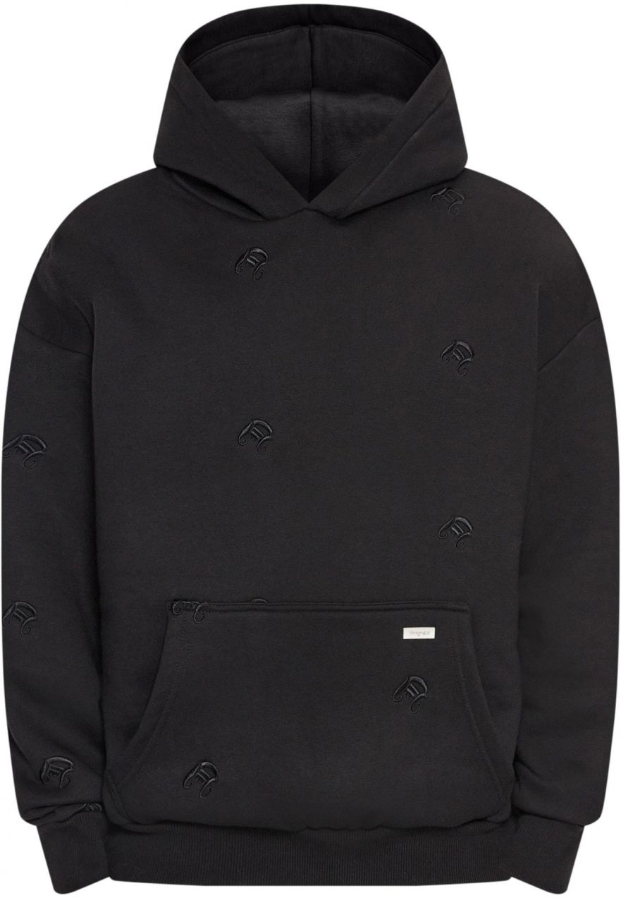 Dropsize Mikina  čierna / strieborná