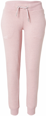 Superdry Nohavice  rosé