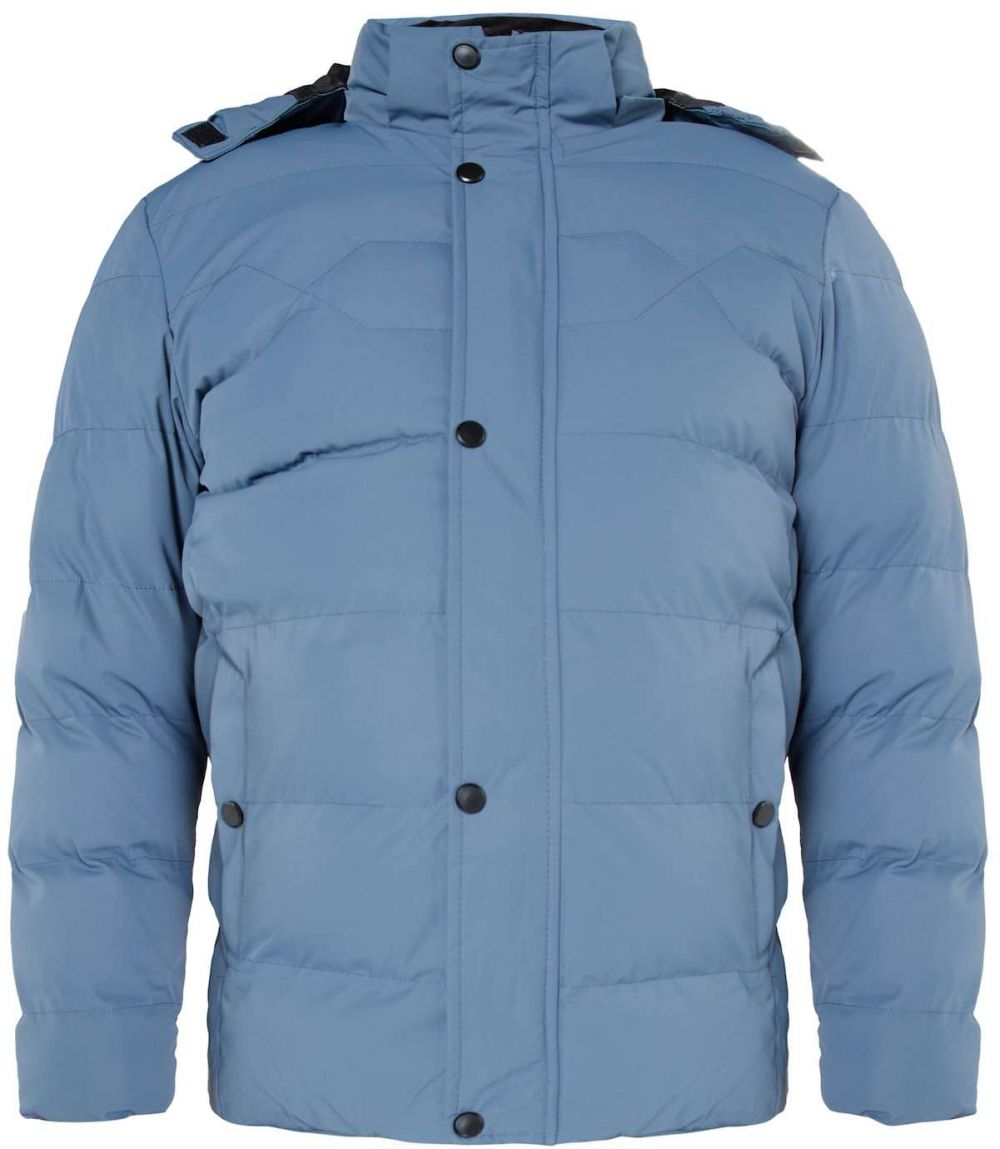 MO Zimná bunda  tyrkysová / modrá denim