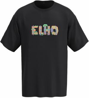 elho Tričko 'Karibik'  svetlozelená / fialová / svetlooranžová / čierna