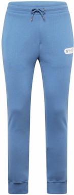 AÉROPOSTALE Športové nohavice 'N7-87'  nebesky modrá / biela