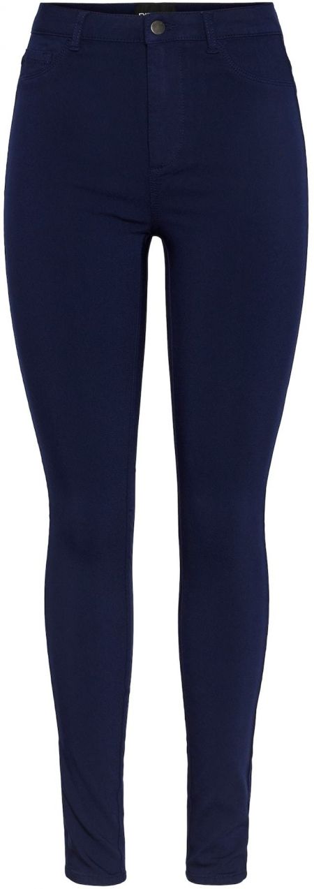 PIECES Jeggings  námornícka modrá