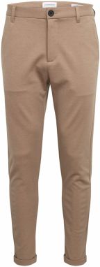 Lindbergh Chino nohavice 'Superflex'  svetlohnedá