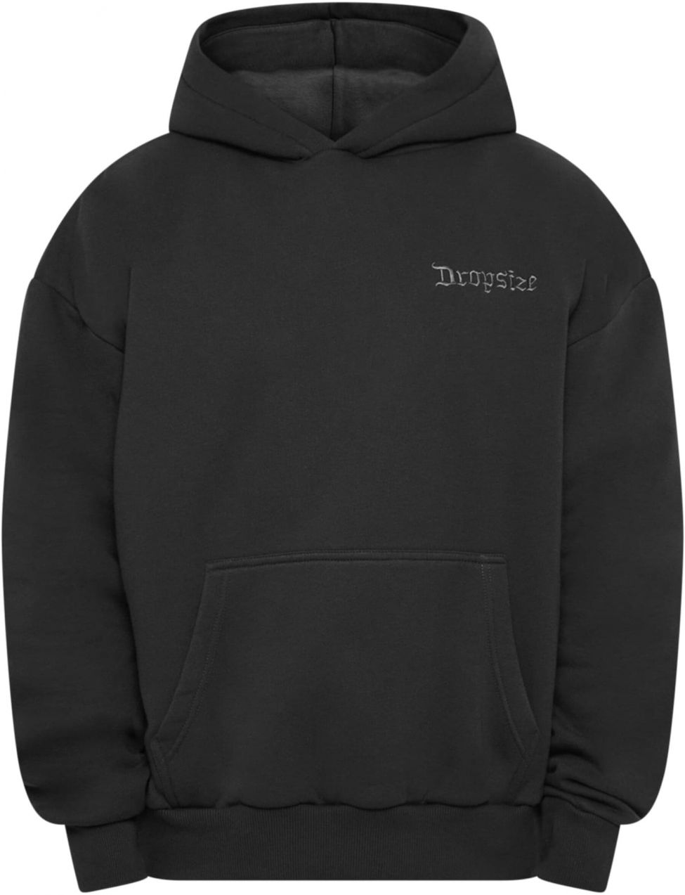 Dropsize Mikina 'Broken Dreams'  čierna / biela