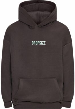 Dropsize Mikina  nebesky modrá / čokoládová / homárová