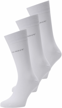 GANT Ponožky  sivá / biela