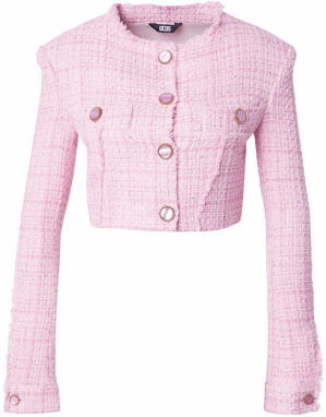 GCDS Prechodná bunda  ružová / staroružová / šedobiela