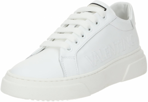 Valentino Shoes Nízke tenisky  svetlosivá / čierna / biela
