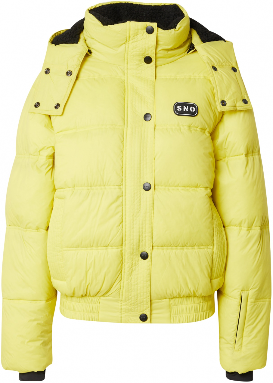 TOPSHOP Zimná bunda  neónovo žltá