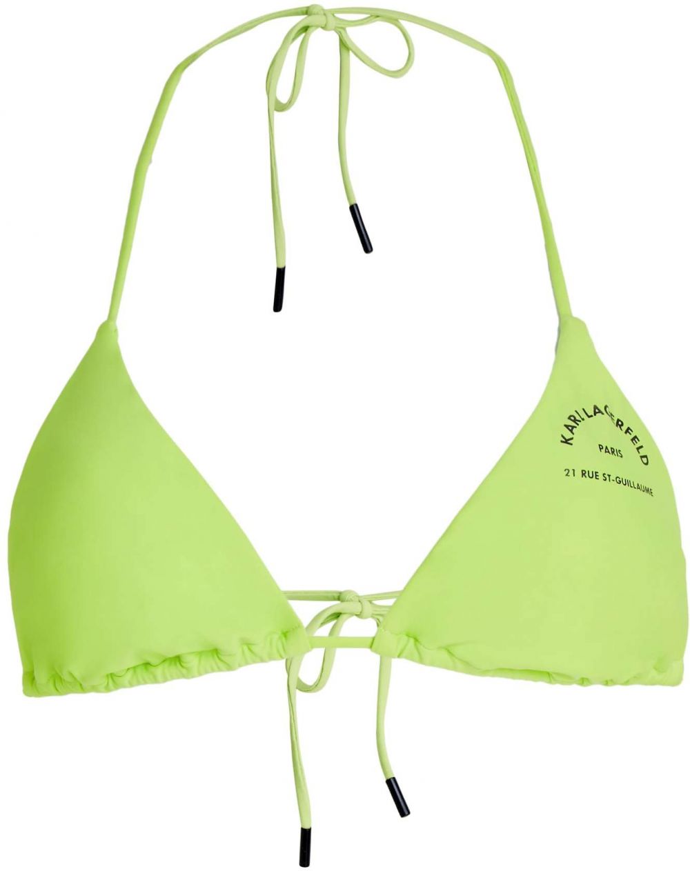 Karl Lagerfeld Bikinový top  limetová