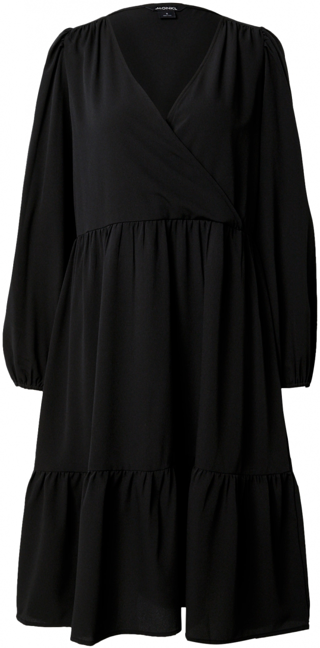 Monki Šaty  čierna